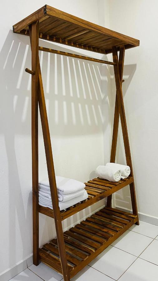 Los Arcos Hotel - Tulum Exterior photo A wooden shower bench
